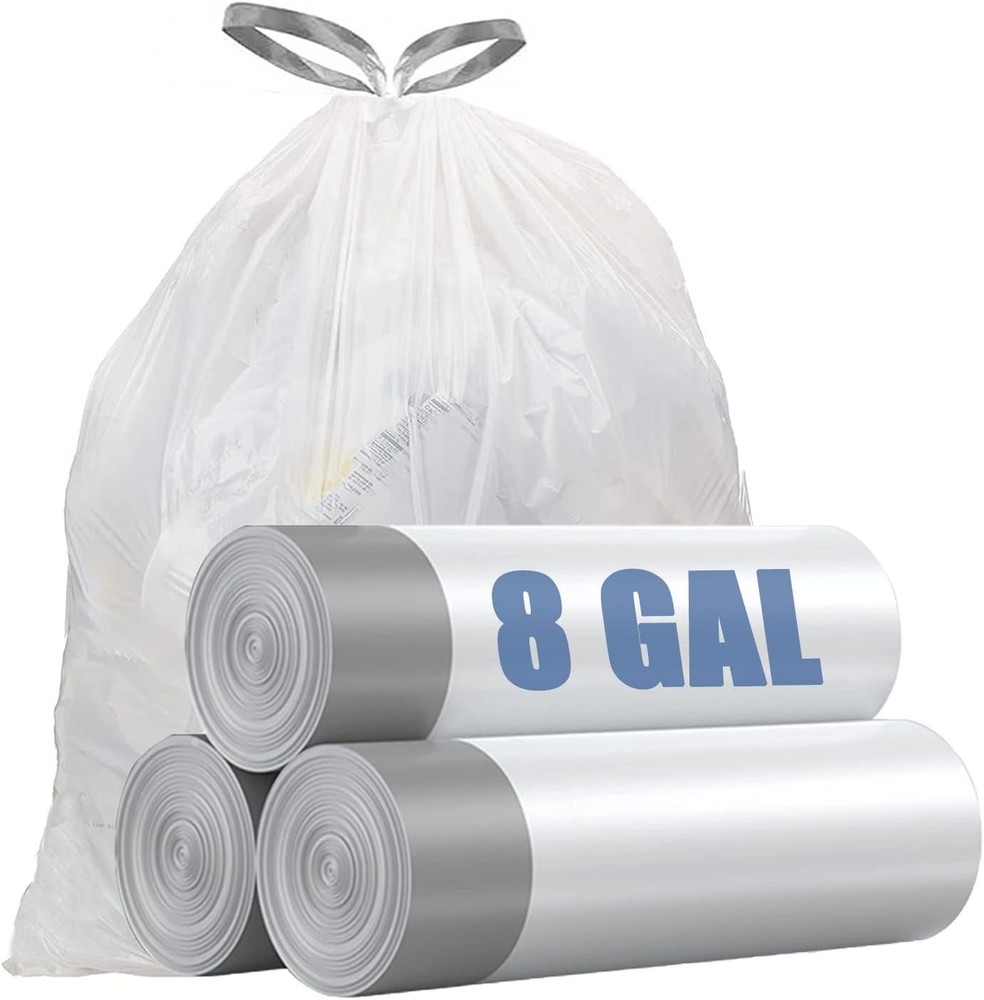 Small Trash Bags - Dstring Trash Bag, Indivi Unscented Small