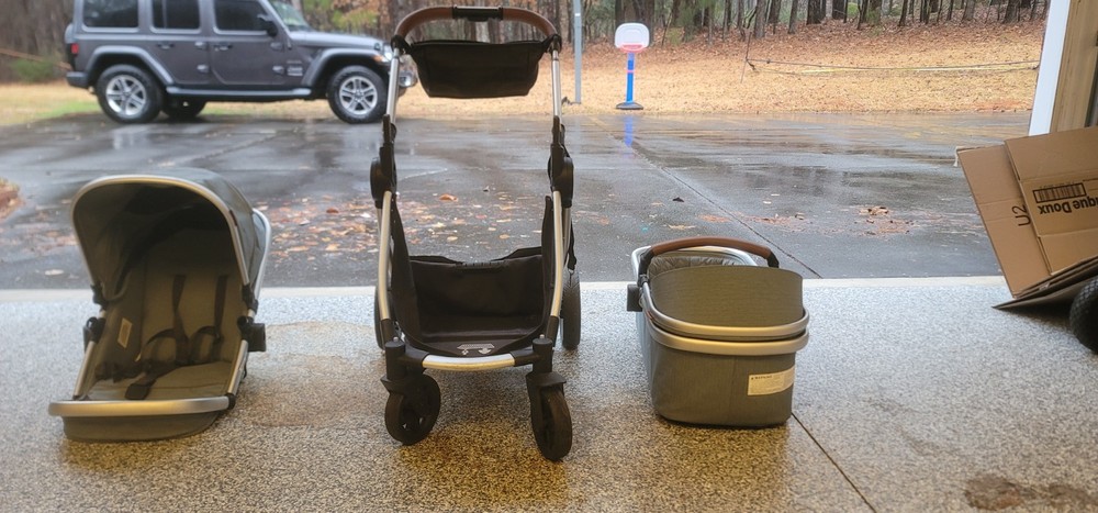 mompush ultimate2 baby stroller with bassinet
