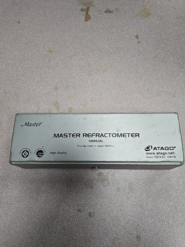 ATAGO Hand-held Refractometer Densitometer MASTER-M
