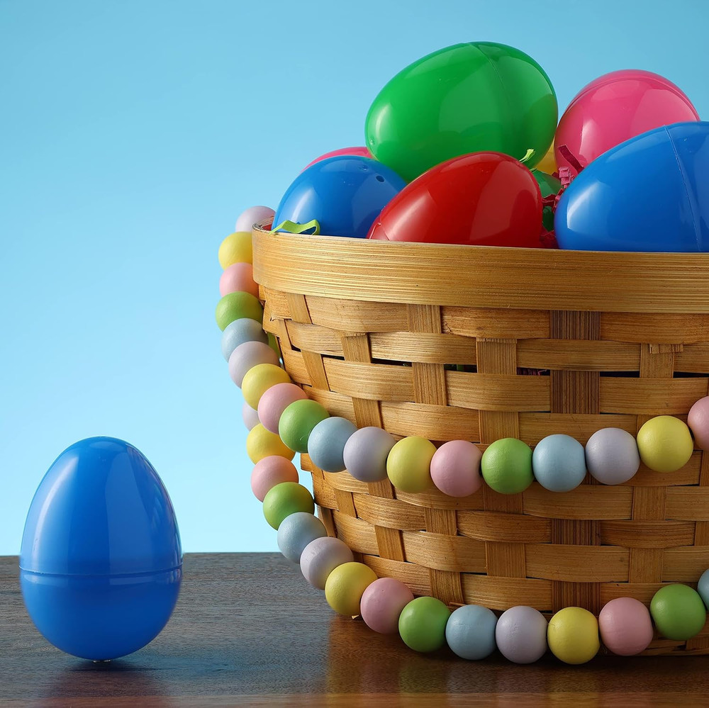 Easter Eggs 3” - Bright Fillable Capsule Egg – 12Ct - Easter Basket Stuffers - E