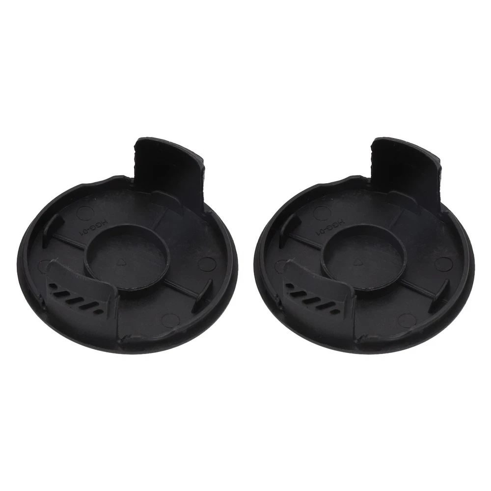 2pcs Spare Grass Eater Spool Cap Cover For Hyper Tough String Trimmer Black US