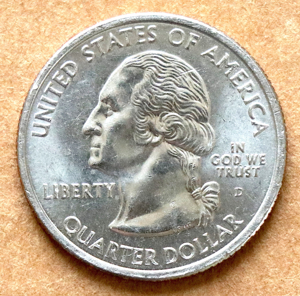 2003 D Maine State Quarter From U S Mint roll