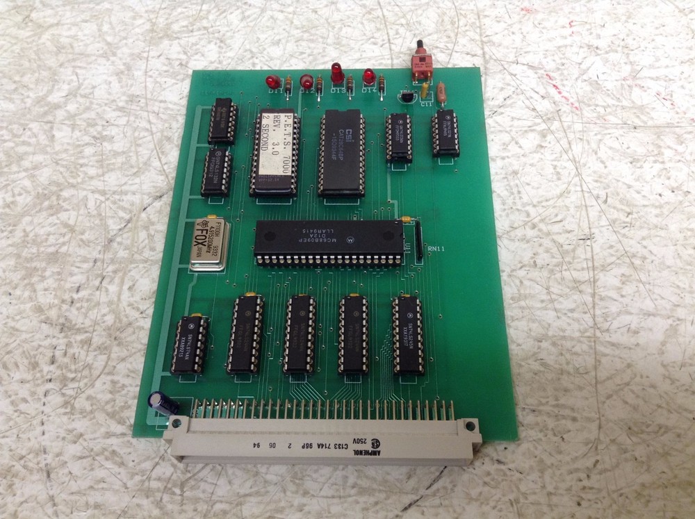 P.E.T.S. CPU-7 Rev 0 PCB Control Board CPU7 (TB)