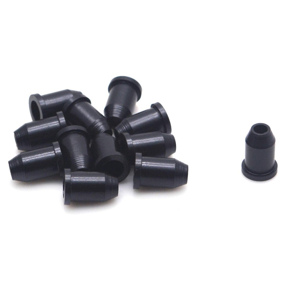 12Pcs Guitar Ferrules Through-Body String Mounting Ferrules for Guitar Replac...