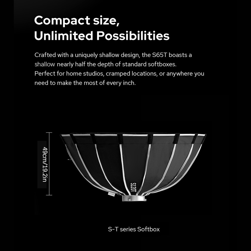 Godox S85T Quick Release Umbrella Softbox with Standard Bowen Mount & Diffusers
