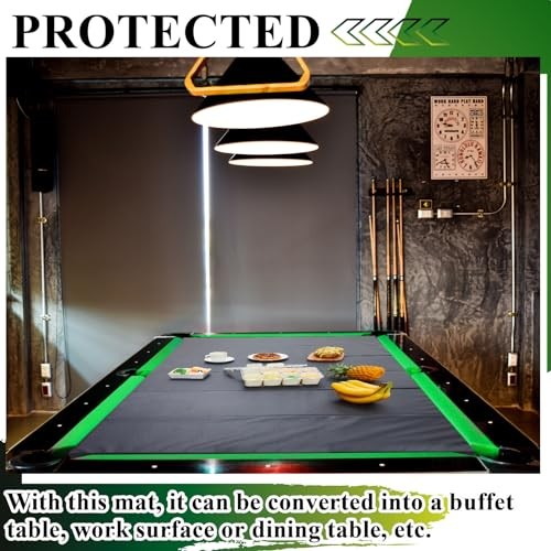 8 ft/7 ft Pool Table Insert for Table Conversion Topper Dining/Game Foam