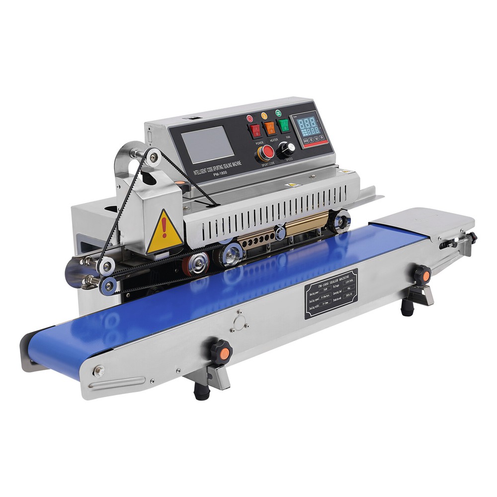 Automatic Continuous Sealing Machine with Inkjet Printing Packaging Band Sealer
