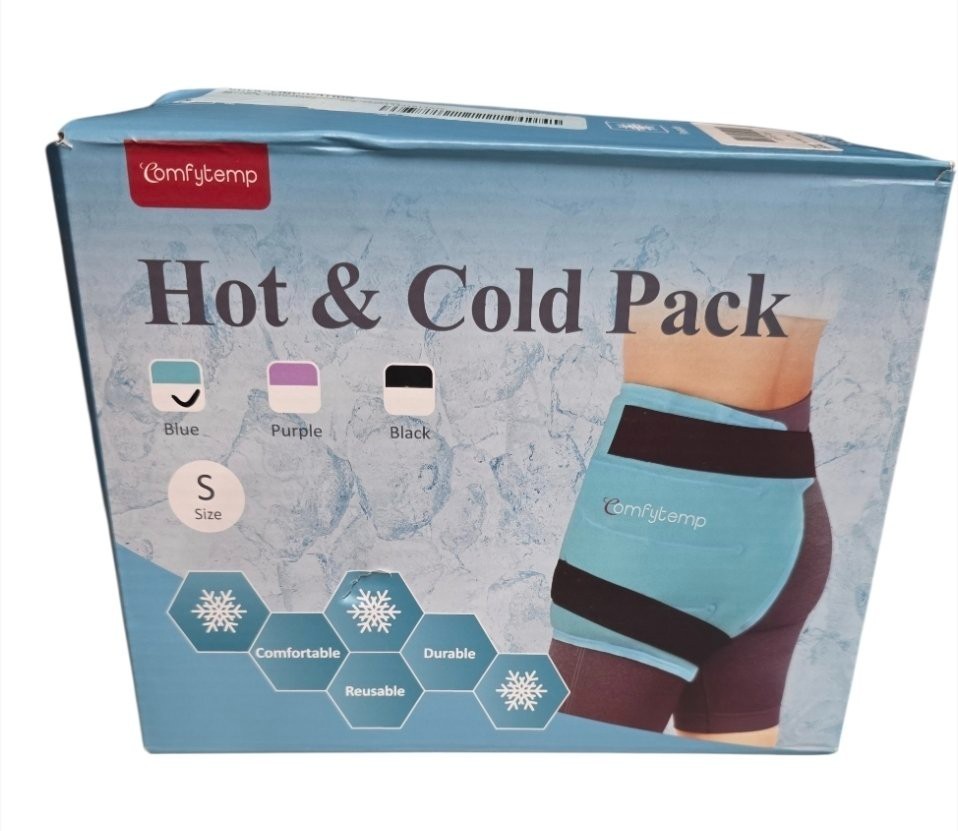 NIB Comfytemp Reusable Hip Thigh Ice Pack Wrap Hot & Cold Therapy Size Small