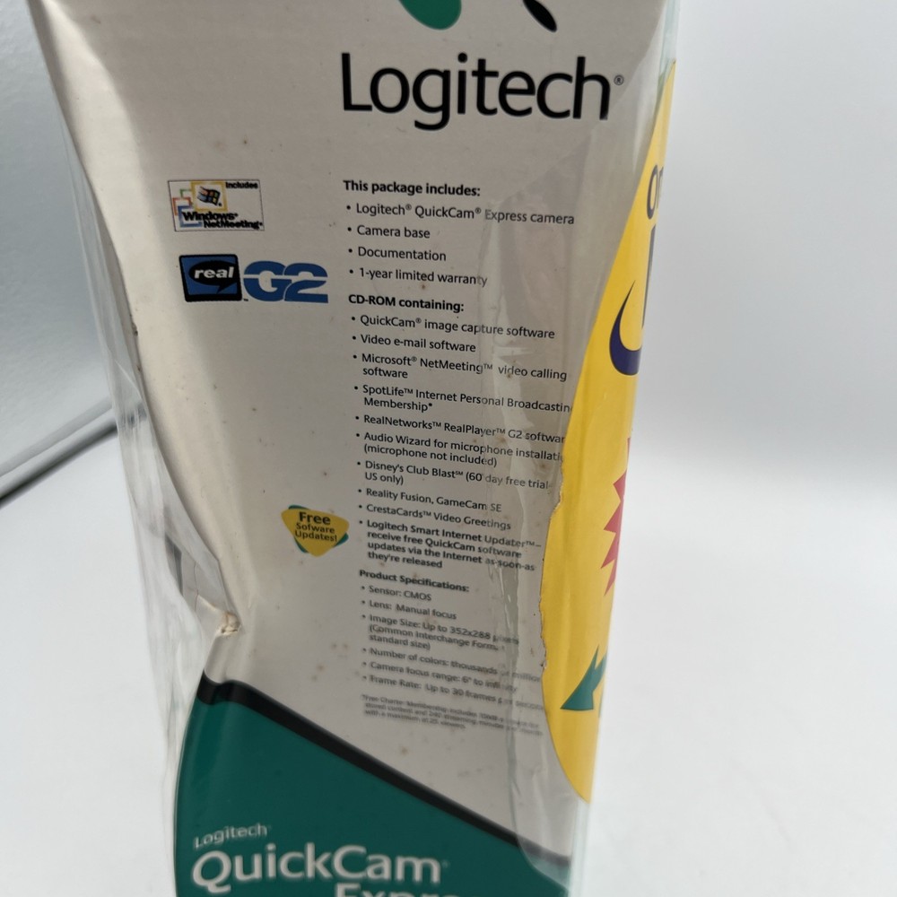 LOGITECH QUICKCAM EXPRESS USB CORD NEW 2 Pack 2000