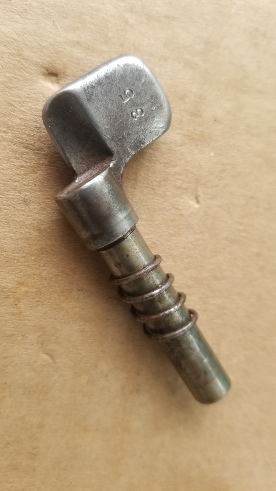 GEW 88 Commission BOLT Assembly NO Bolt Head WW1 German 1888 GEWEHR