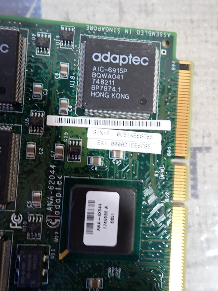 Adaptec R3893714 Printed Circuit Board