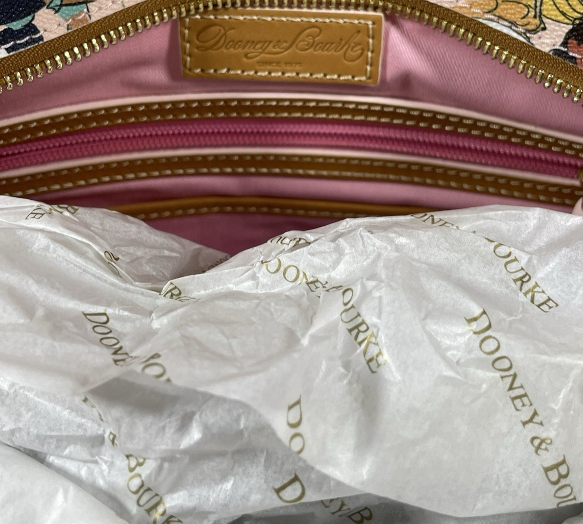 Disney Princess Dooney & Bourke Tote Bag Purse Princesses New Exact Bag Pictured