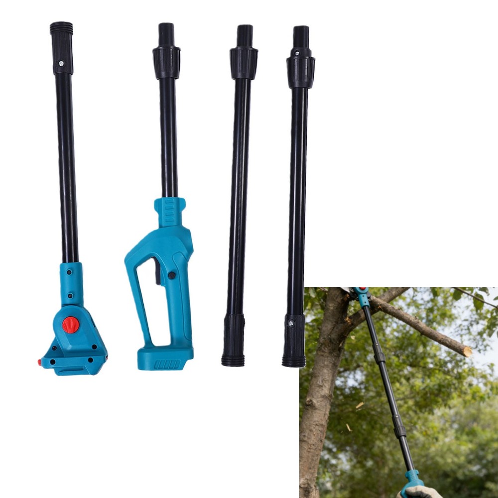 Adjustable Electric Pruning Shears Extension Pole For High Branches