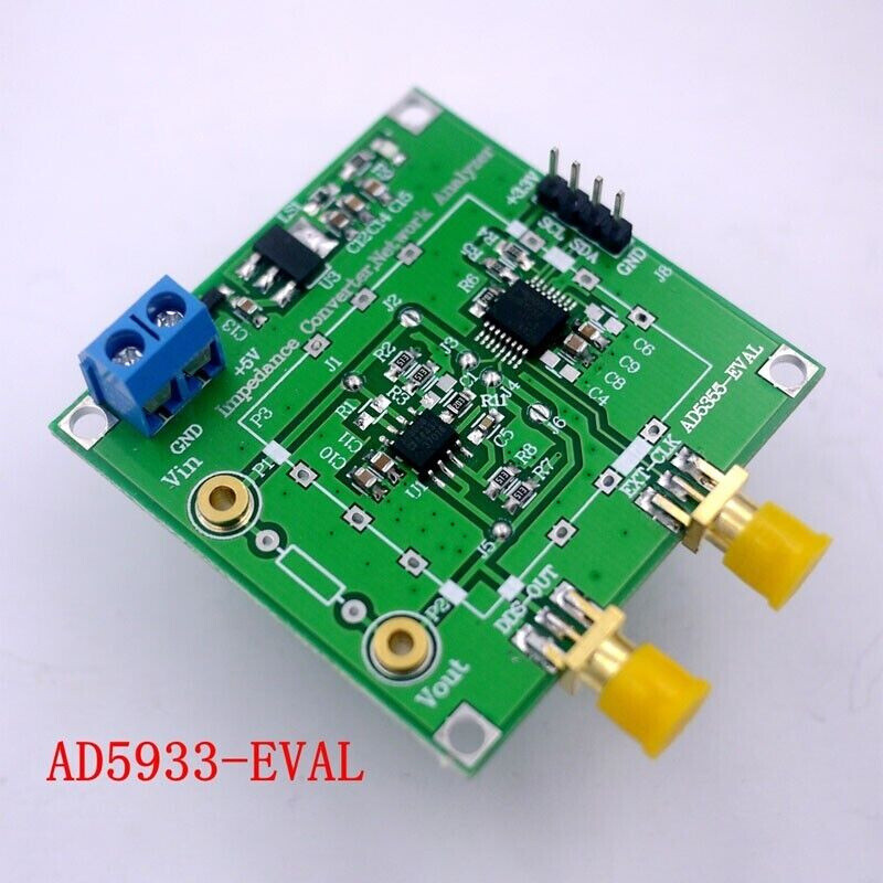 AD5933 Impedance Converter & Network Analyzer Module +1M Sampling Rate & 12Bit