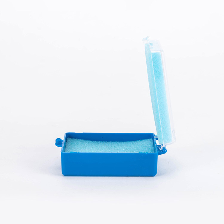 Dental Plastic Box Crown teeth storage Transporting box with Foam Inserts 50pcs