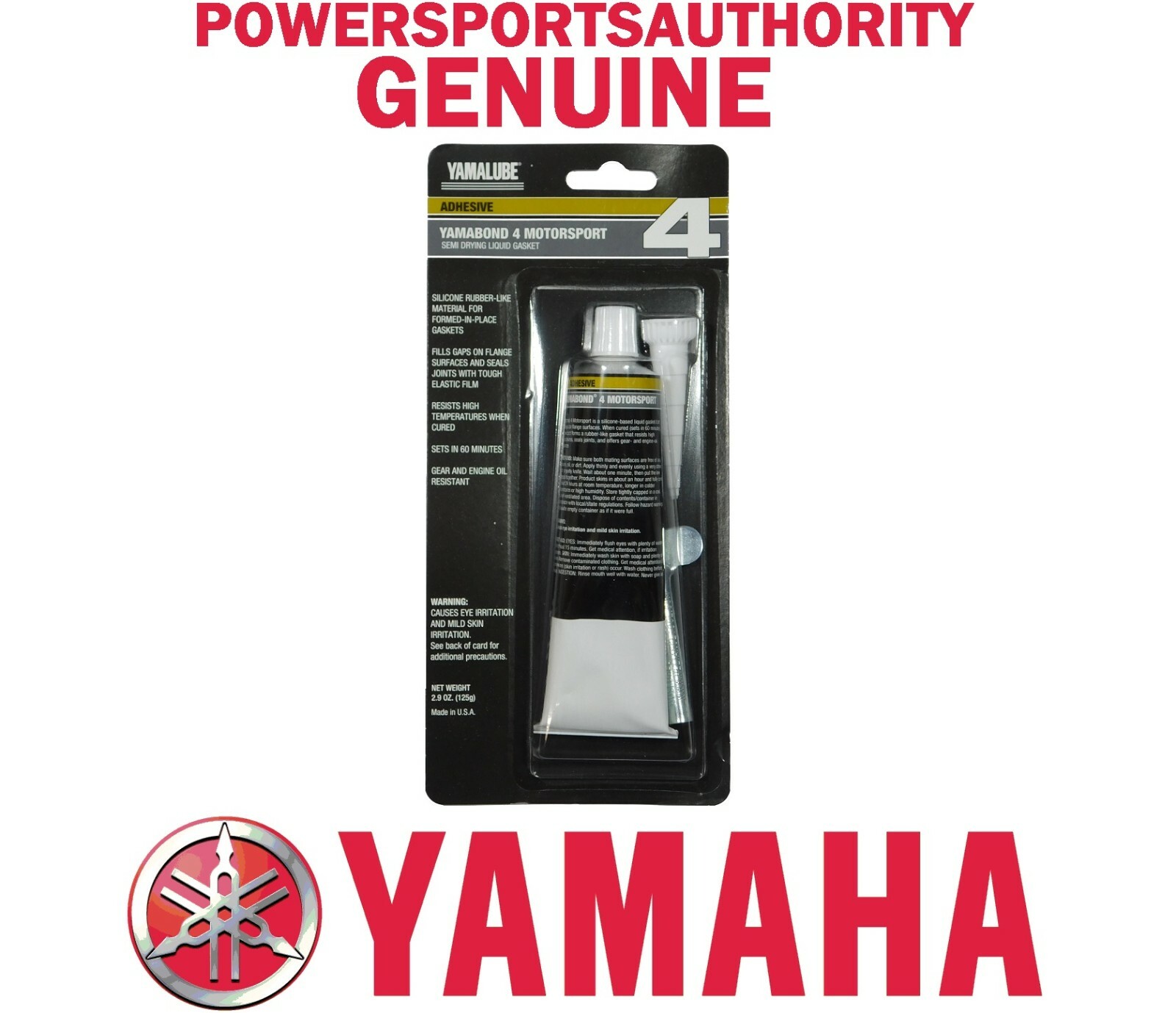 Yamaha Yamalube Yamabond Motorsports Semi Drying Liquid Gasket ACC-BOND4-MC-00