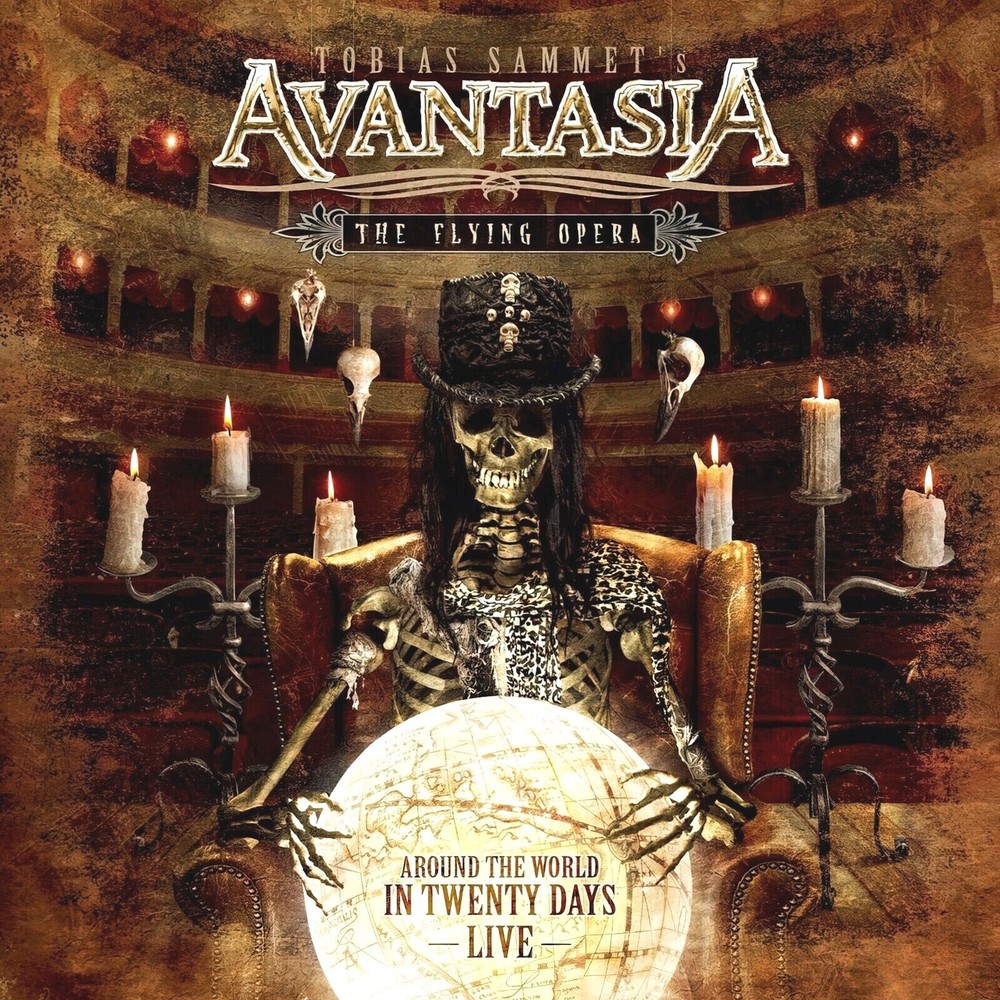 Avantasia The Flying Opera 12x12 Album Cover Replica Gloss Poster Print