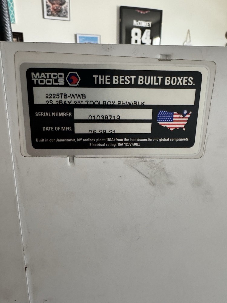 Matco 2s Tool Box