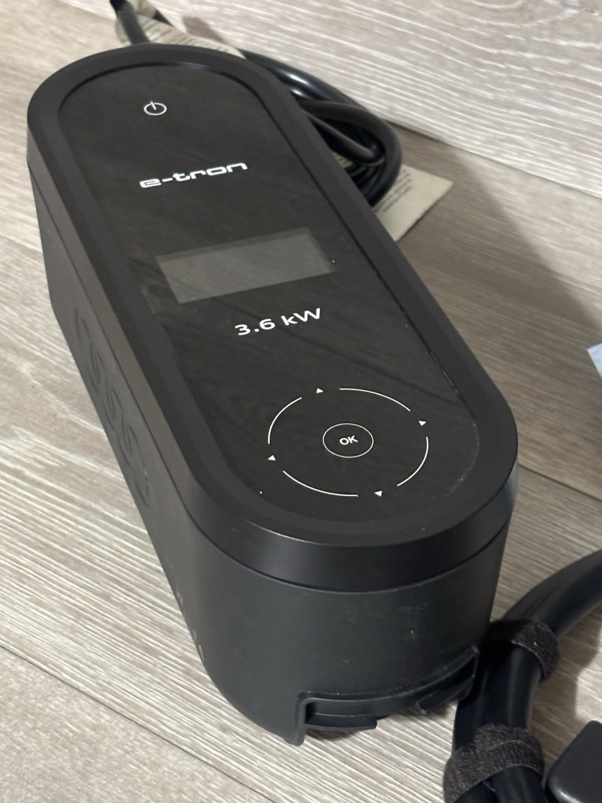 OEM Audi e-tron EV Charger 3.6kW 120V/240V = AS-IS - PIN-Locked READ BELOW