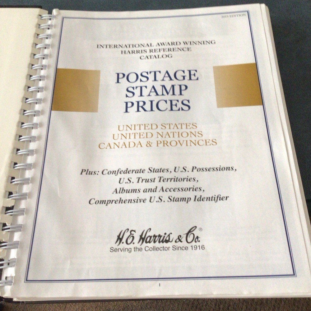 2019 US/BNA Postage Stamp Catalog