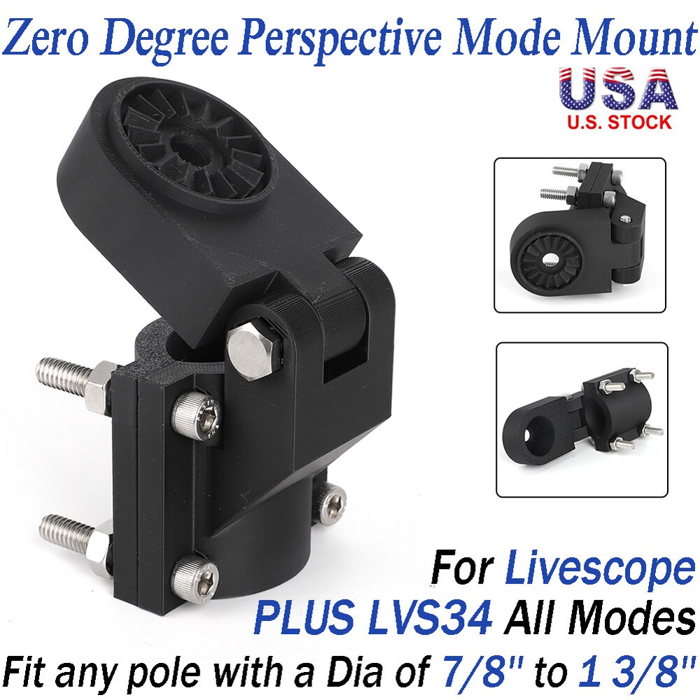 Pole Mount For PLUS LVS34 All Mode Zero Degree Perspective Mode Mount w/Hardware