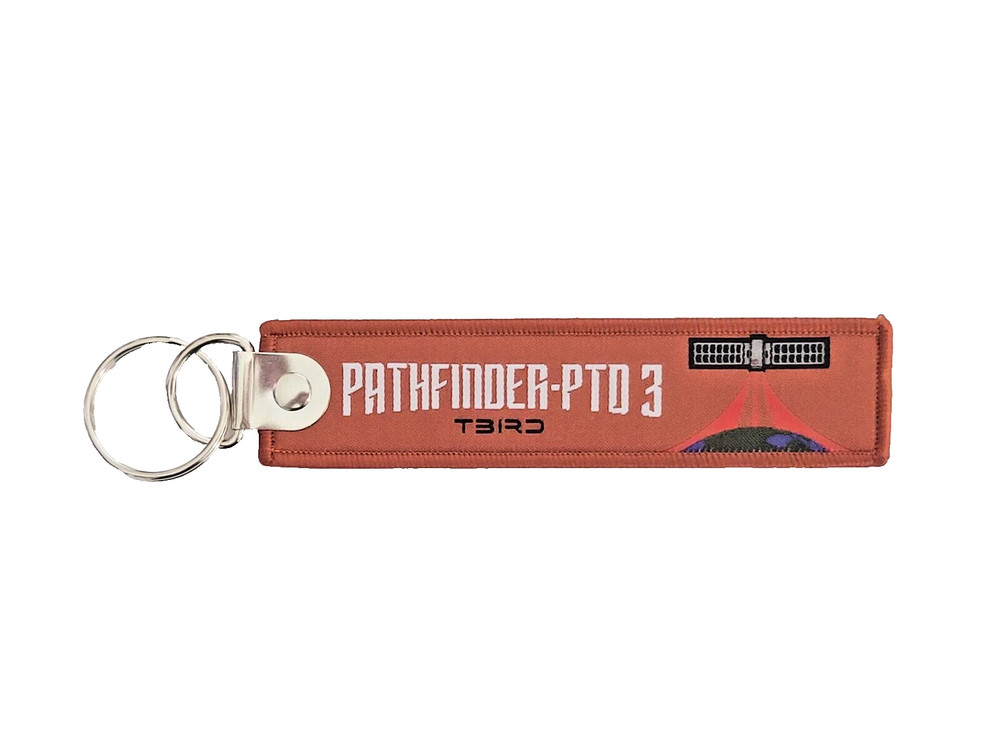 Pathfinder-PTD 3 TBird / Remove Before Launch Orange Keychain Tag Military