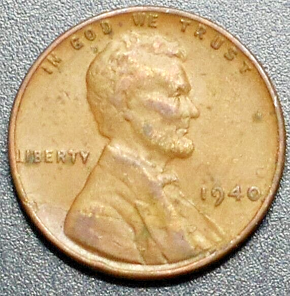 1940 ERROR PENNY LAMINATION 135