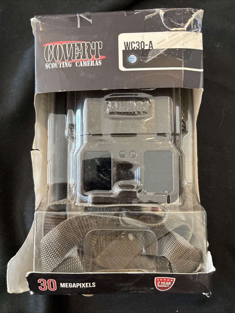 Covert WC30-A AT&T Cellular Scouting Camera - damaged packaging