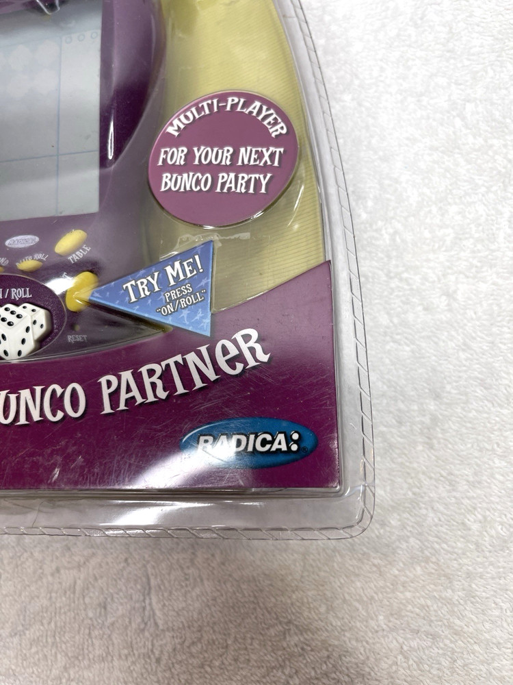 Bunco Night Handheld Electronic Game Single/Multi Player 2004