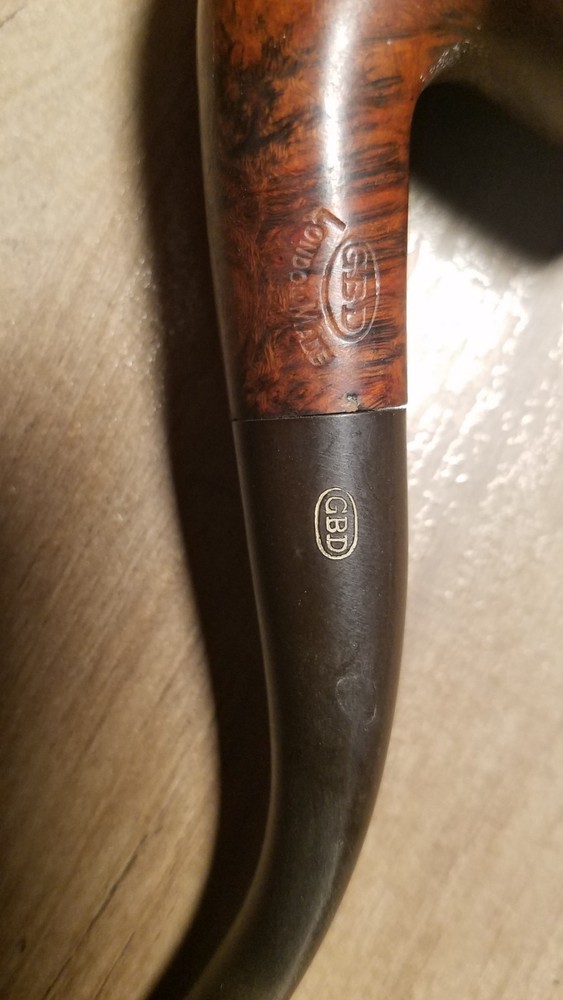GBD London Made Bent Briar Pipe
