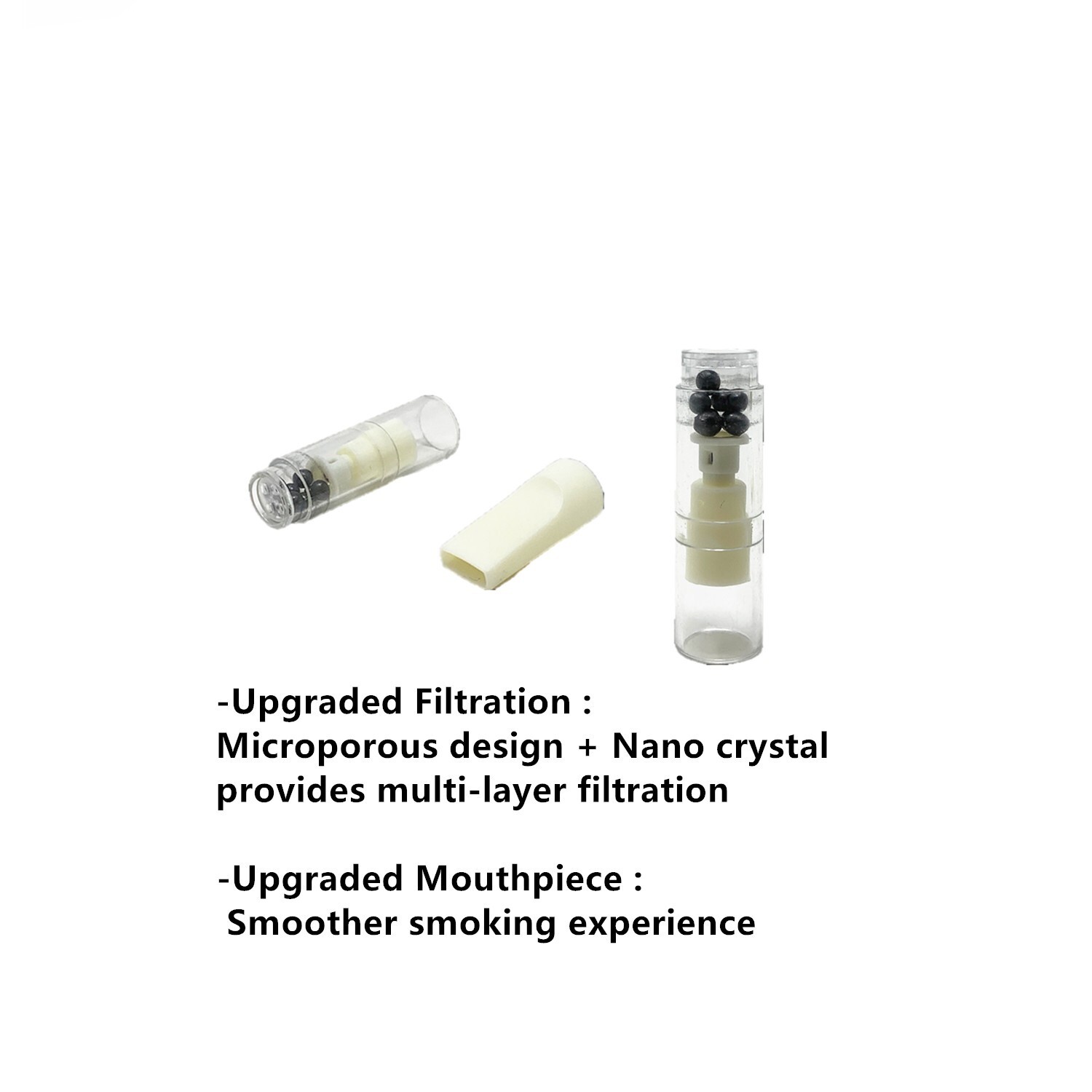 100 Pc Filter Cigarette Tube Smoking Filters Tube Cigarette Tobacco 4-8 Usage