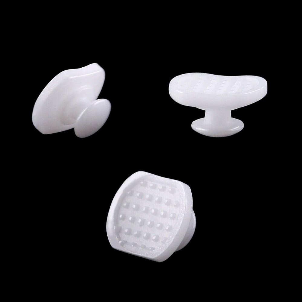 Dental Orthodontic Composite Ceramic Lingual Button Bondable Rectangular/Round