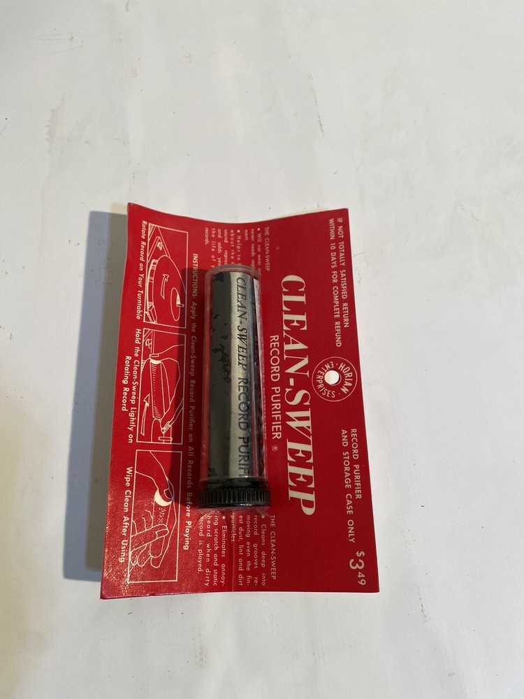 Vintage Clean Sweep Record Purifier Record Cleaner