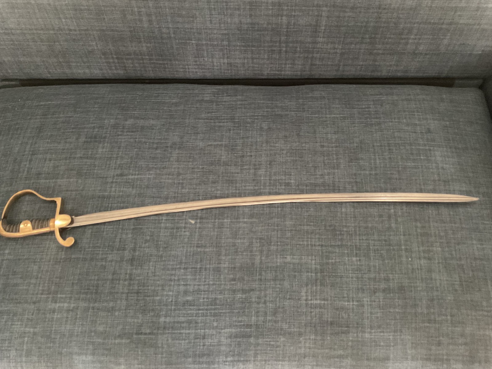 Imperial German Officer's Sword dated 1888 with Officer's initials on the hilt