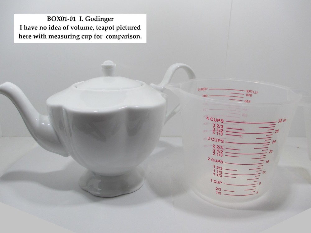 Assorted modern ceramic teapots, never used, various makers, sold separately