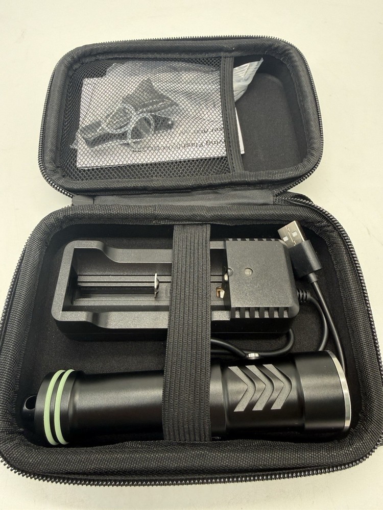 High Performance Dive Light 5000 Lumen Waterproof Torch Night Diving Flashlight