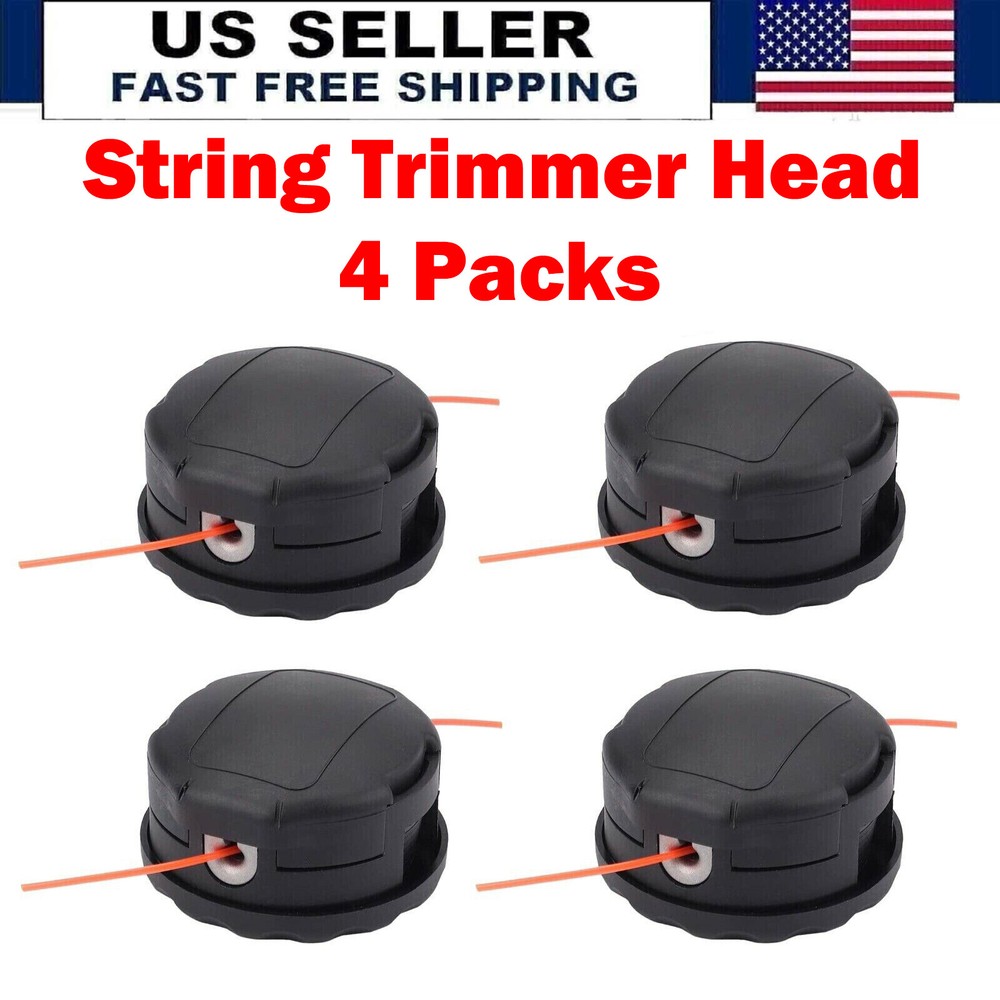 4 Pack String Trimmer Head Cutter Fit Echo Speed-Feed 400 Bump SRM225 Weedeater