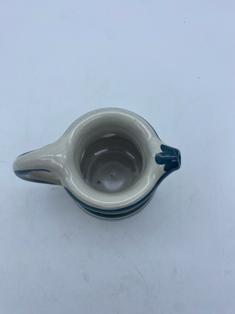 Pottery Pitcher Decanter Signed