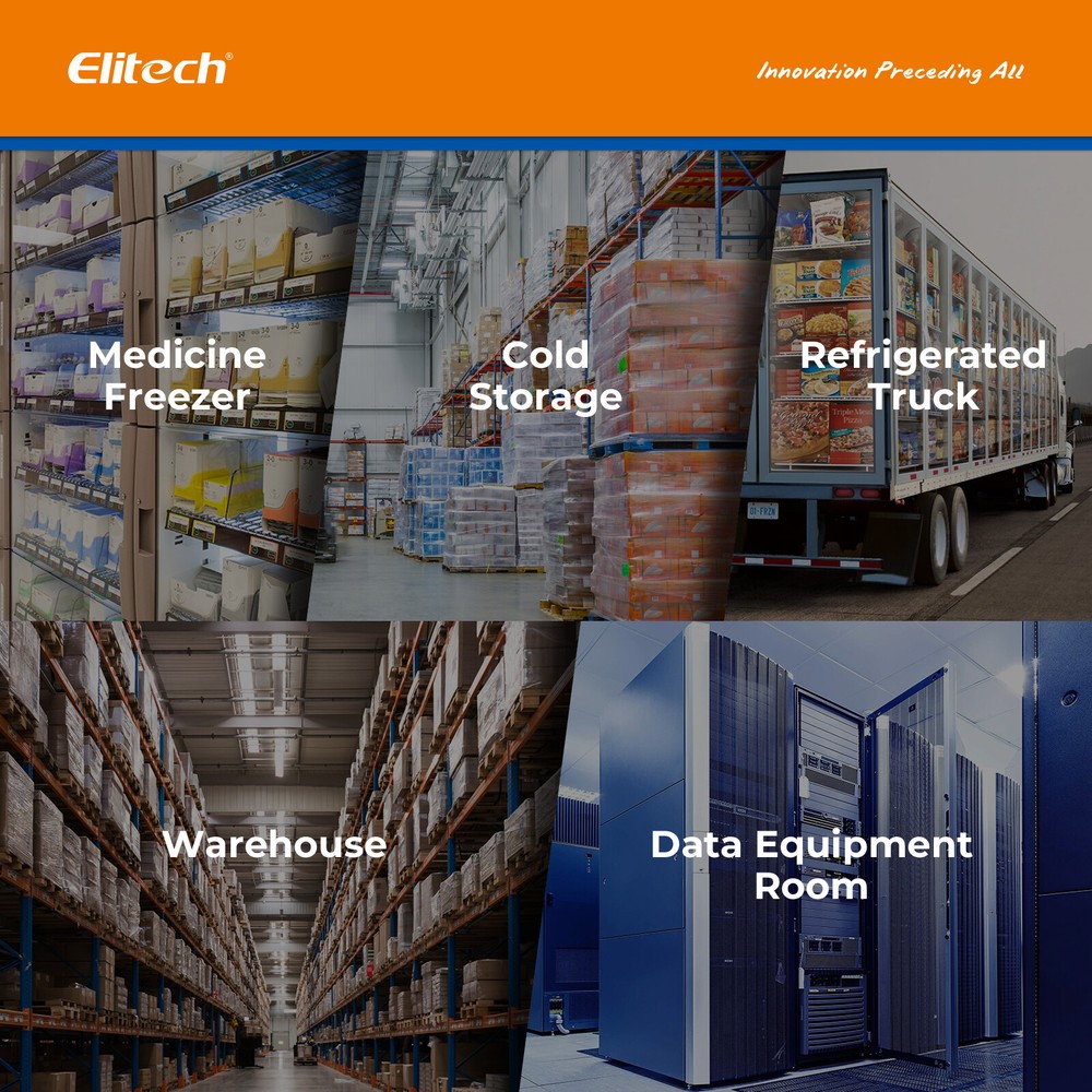 Elitech Bluetooth Temperature Data Logger Vaccine Recorder GSP-6Pro-Gle