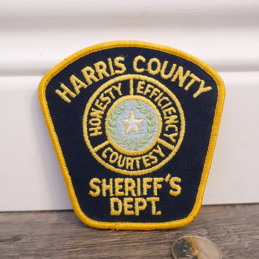 HARRIS COUNTY TEXAS SHERIFF PATCH-VINTAGE