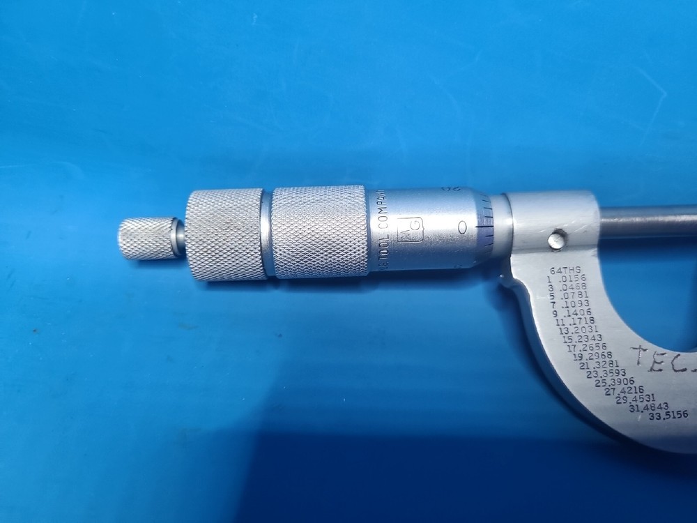 M.G. Tool 0-1" Micrometer