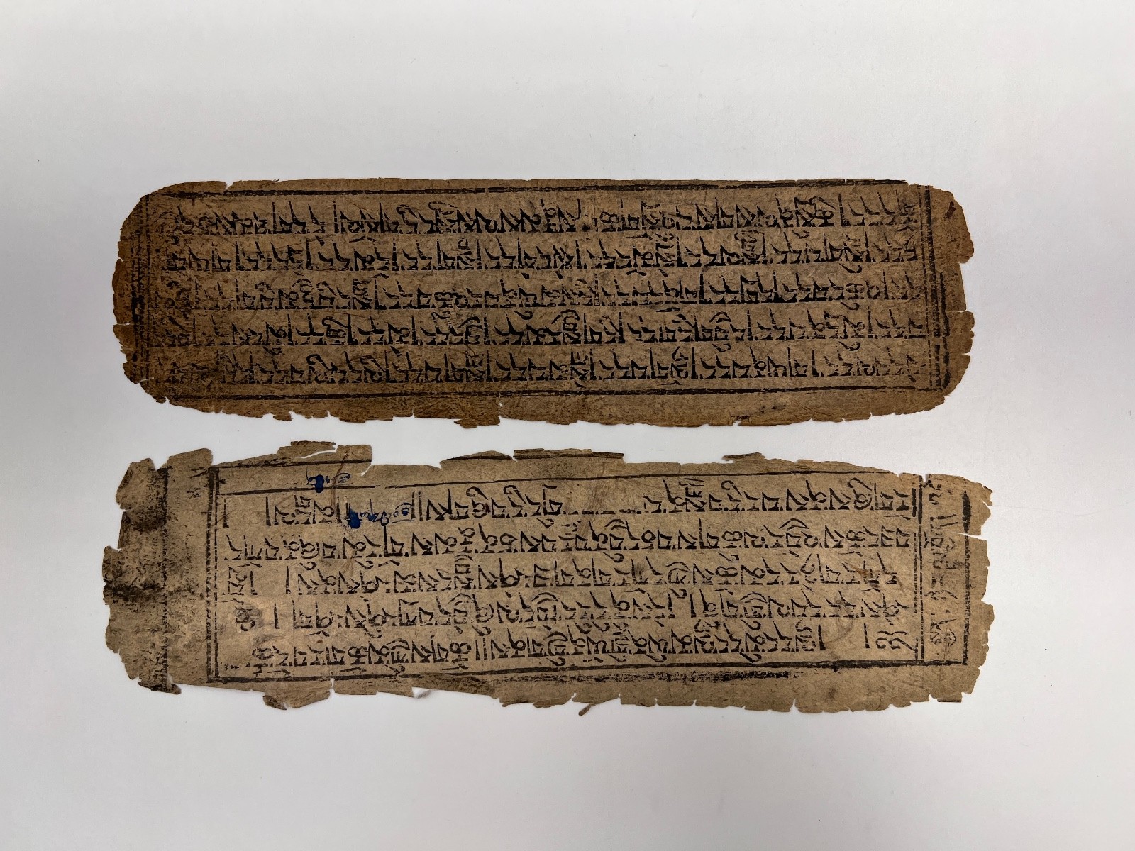 Ancient Tibetan Manuscript Sutra Prayers Rare