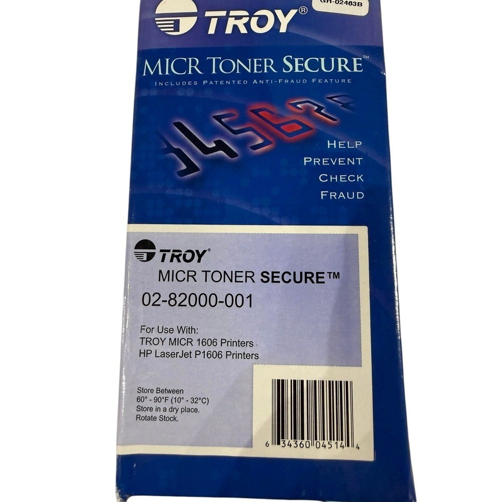 BNIB Troy MICR Toner Secure