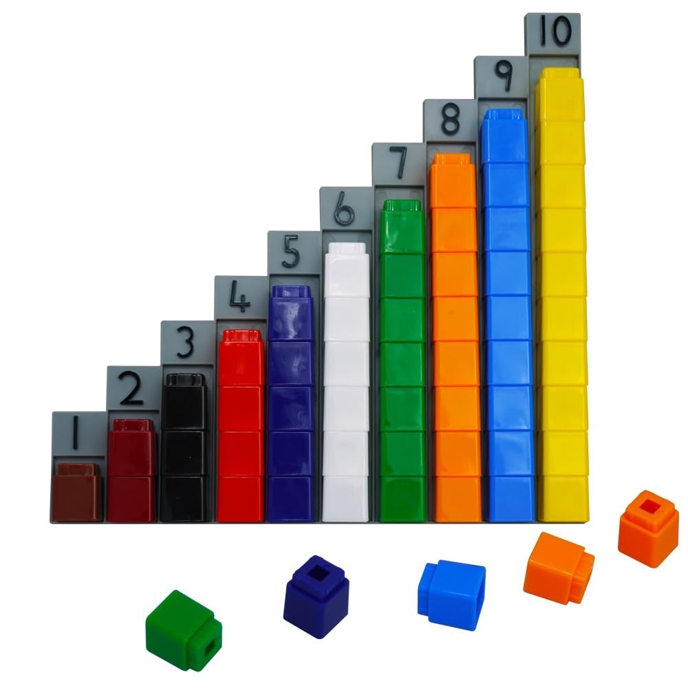 Educational Resources Unifix Cubes Set 100 Pack