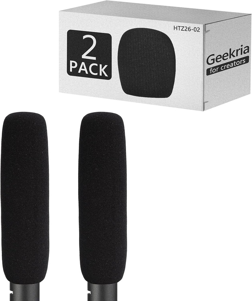 for Creators Foam Windscreen Compatible with RODE Videomic, NTG1, NTG2, NTG4, NT