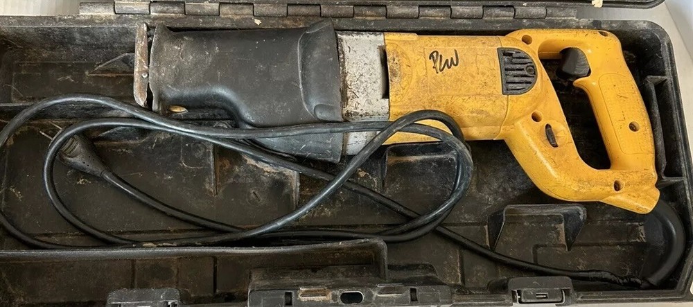 Used Dewalt Reciprocating Saw In Case