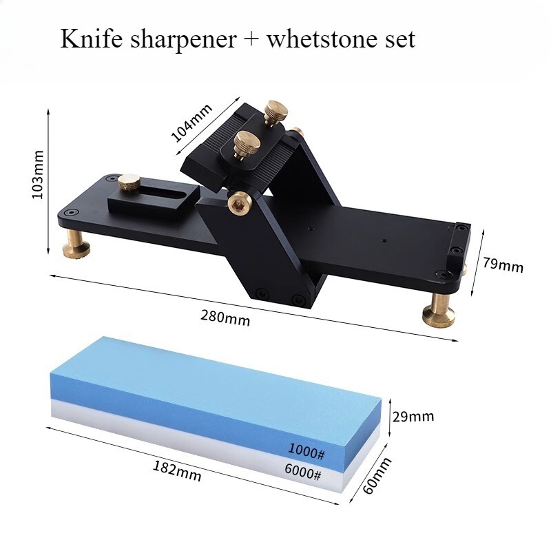 Sharpening Frame Aluminum Alloy Fixed-Angle Sharpener Wood Chisel Non-Slip