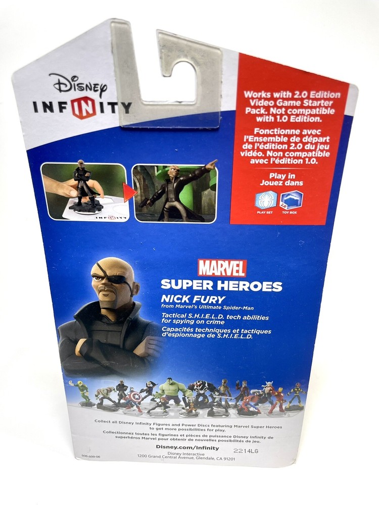 Disney Infinity Nick Fury New in Box