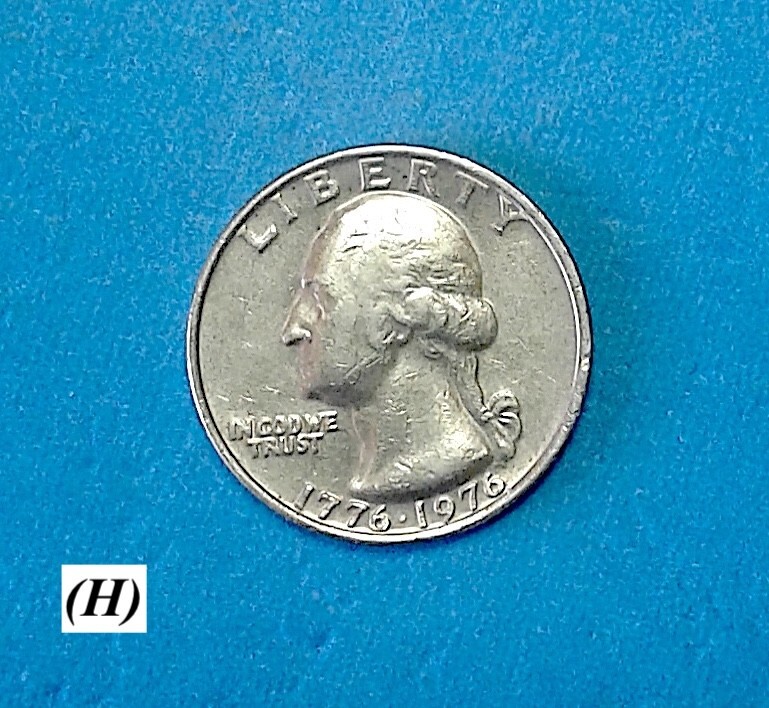 1776-1976 BICENTENNIAL QUARTER ERRORS (H)