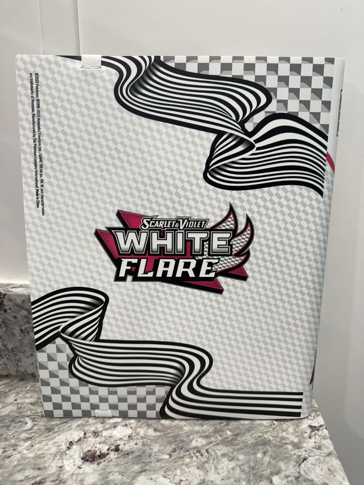 Pokemon White Flare Binder